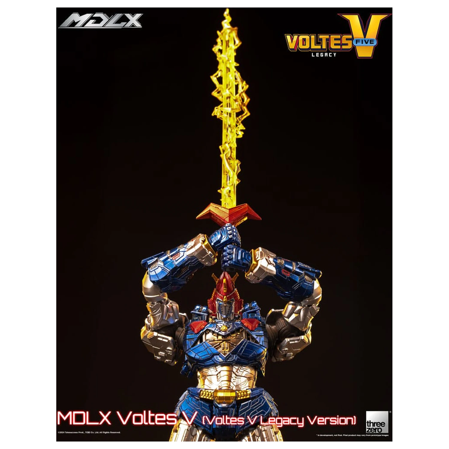 Voltes V MDLX akcijska figura Cliffjumper (Voltes V Legacy Version) 15 cm fotografija proizvoda