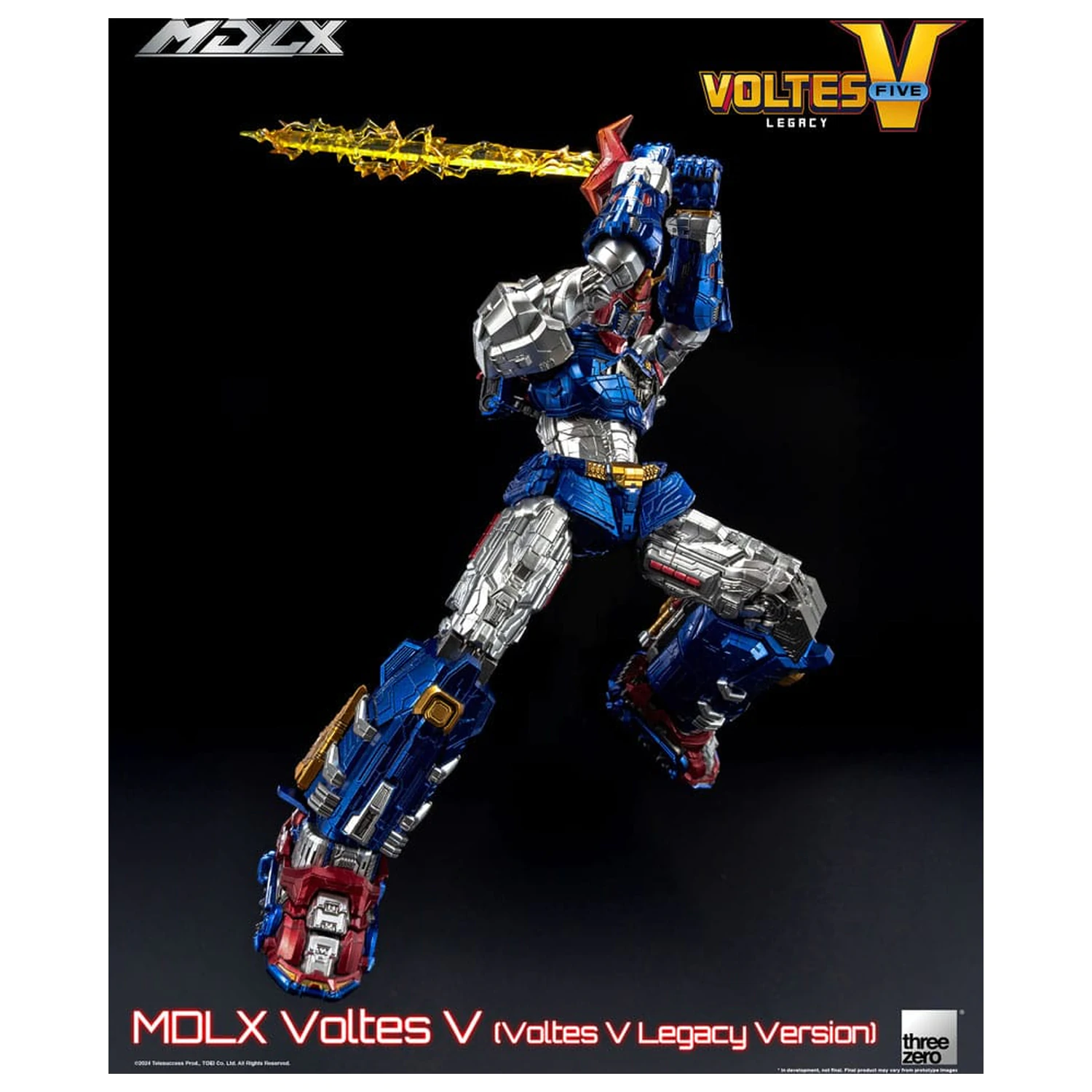Voltes V MDLX akcijska figura Cliffjumper (Voltes V Legacy Version) 15 cm fotografija proizvoda