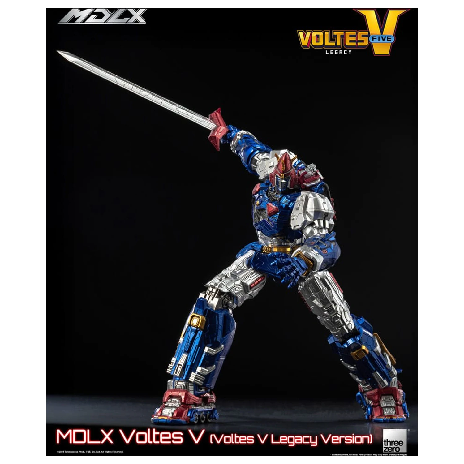 Voltes V MDLX akcijska figura Cliffjumper (Voltes V Legacy Version) 15 cm fotografija proizvoda