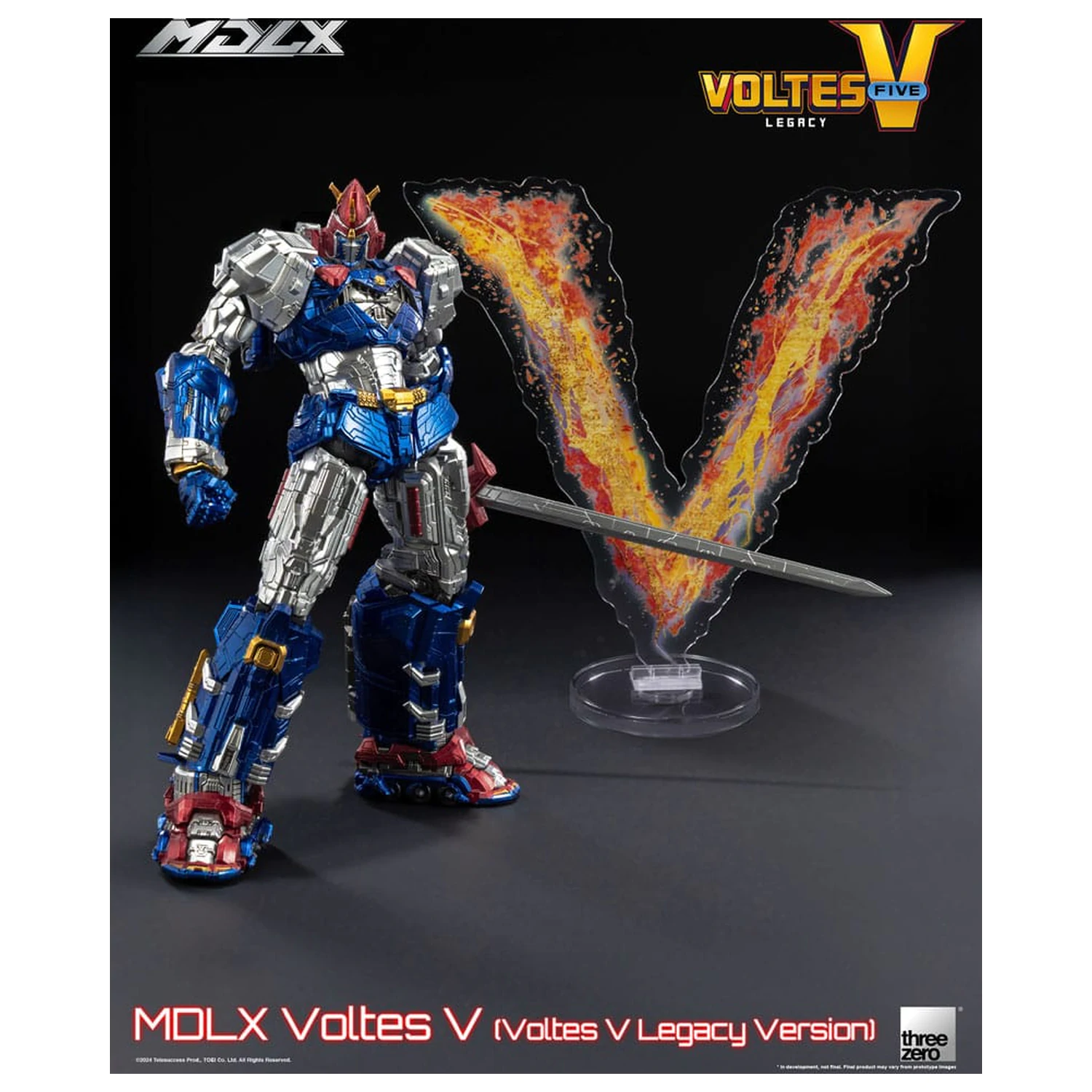 Voltes V MDLX akcijska figura Cliffjumper (Voltes V Legacy Version) 15 cm fotografija proizvoda