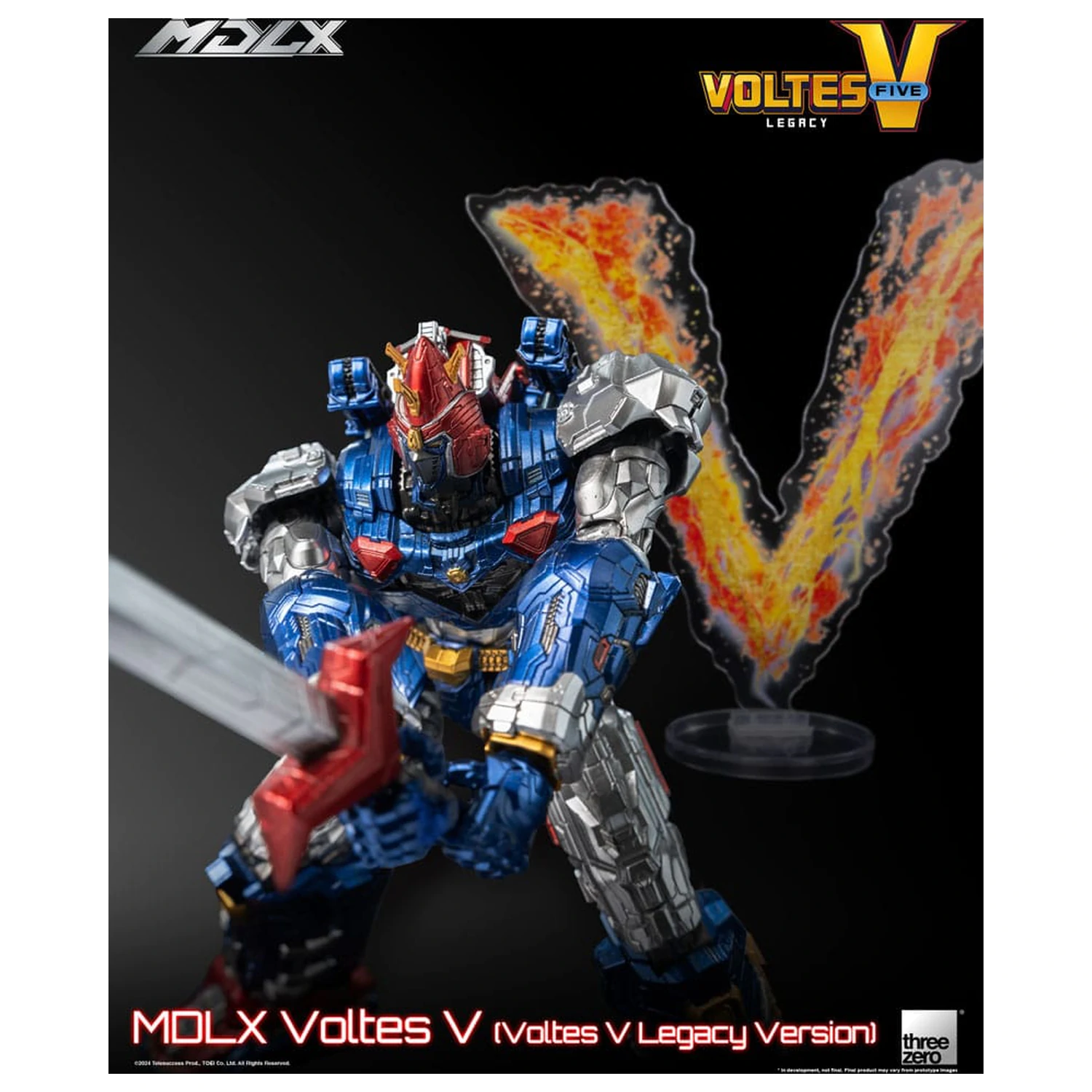 Voltes V MDLX akcijska figura Cliffjumper (Voltes V Legacy Version) 15 cm fotografija proizvoda