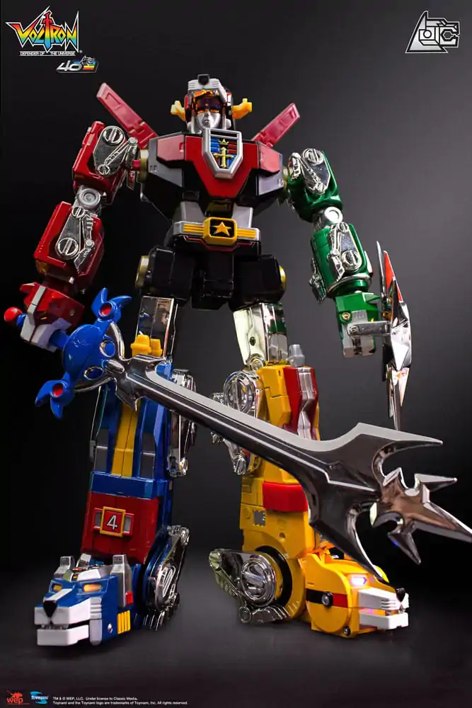 Voltron akcijska figura poklon set 40th Anniversary Collector´s Edition 27 cm fotografija proizvoda