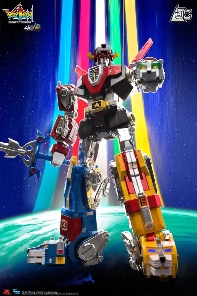 Voltron akcijska figura poklon set 40th Anniversary Collector´s Edition 27 cm fotografija proizvoda