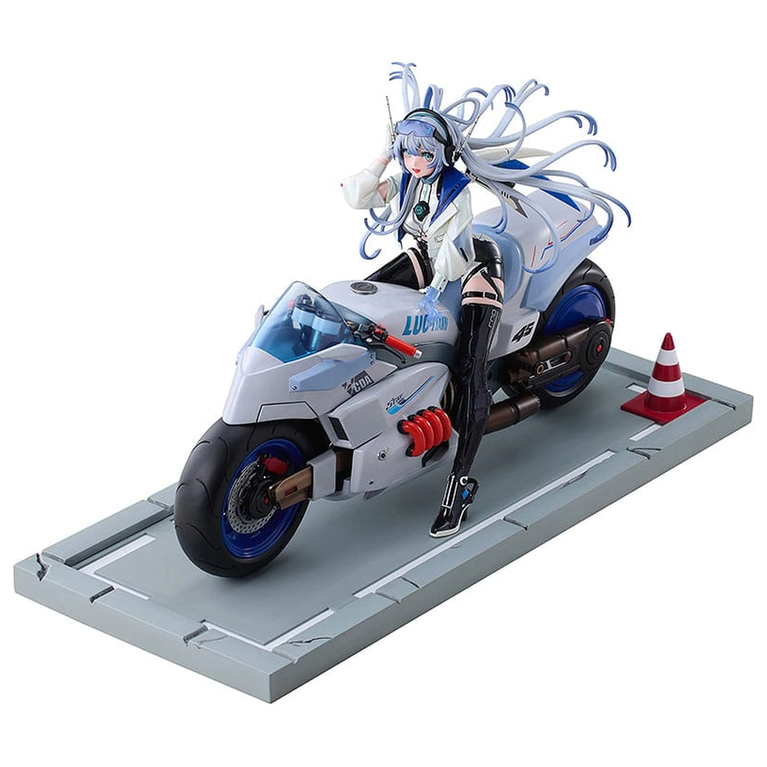 Vsinger PVC kip 1/7 Vsinger Luo Tianyi Retro-Future Storm Driver Ver. 23 cm fotografija proizvoda