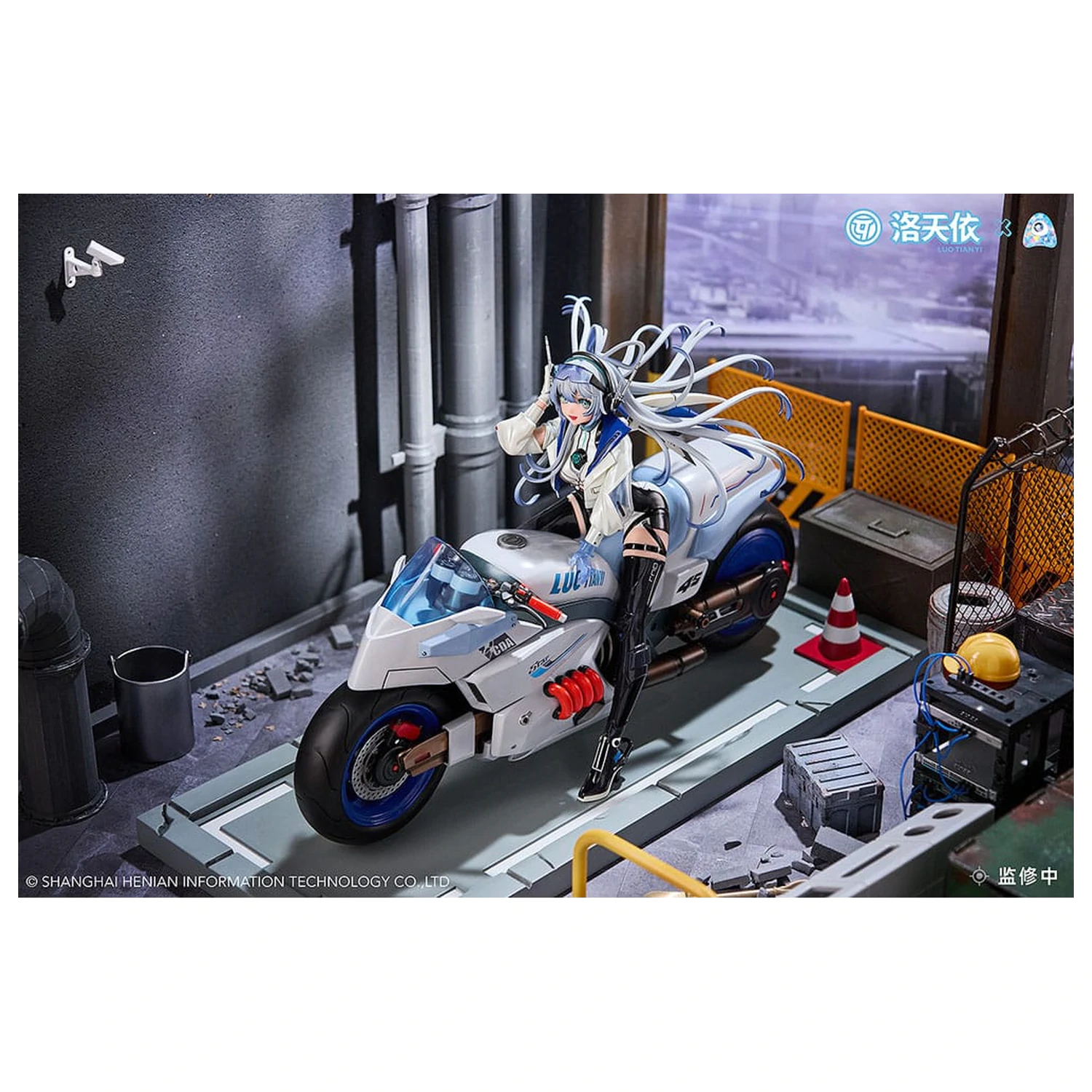 Vsinger PVC kip 1/7 Vsinger Luo Tianyi Retro-Future Storm Driver Ver. 23 cm fotografija proizvoda