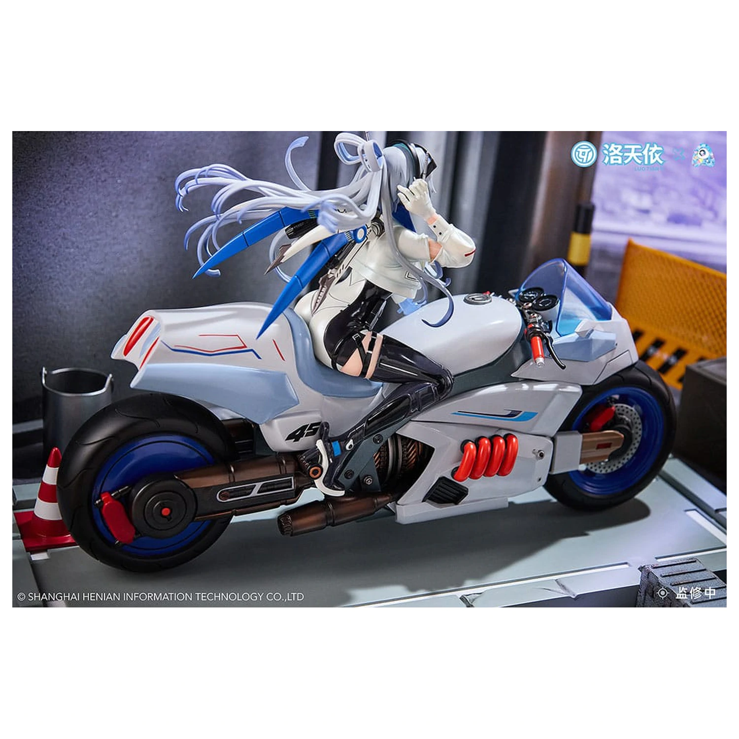 Vsinger PVC kip 1/7 Vsinger Luo Tianyi Retro-Future Storm Driver Ver. 23 cm fotografija proizvoda