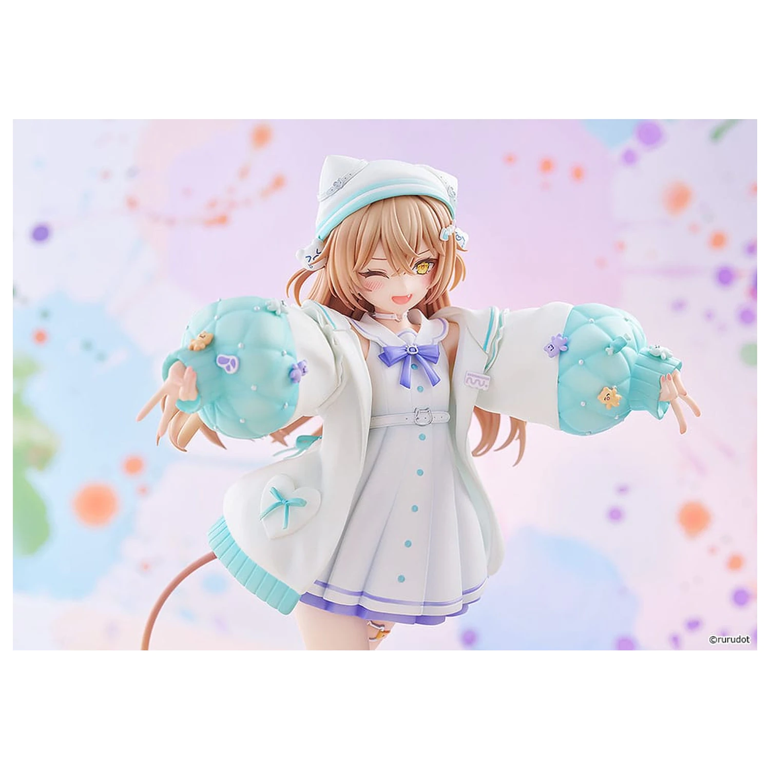 VTuber PVC kip 1/7 Rurudo Lion Pastel Oniku Ver. 25 cm fotografija proizvoda