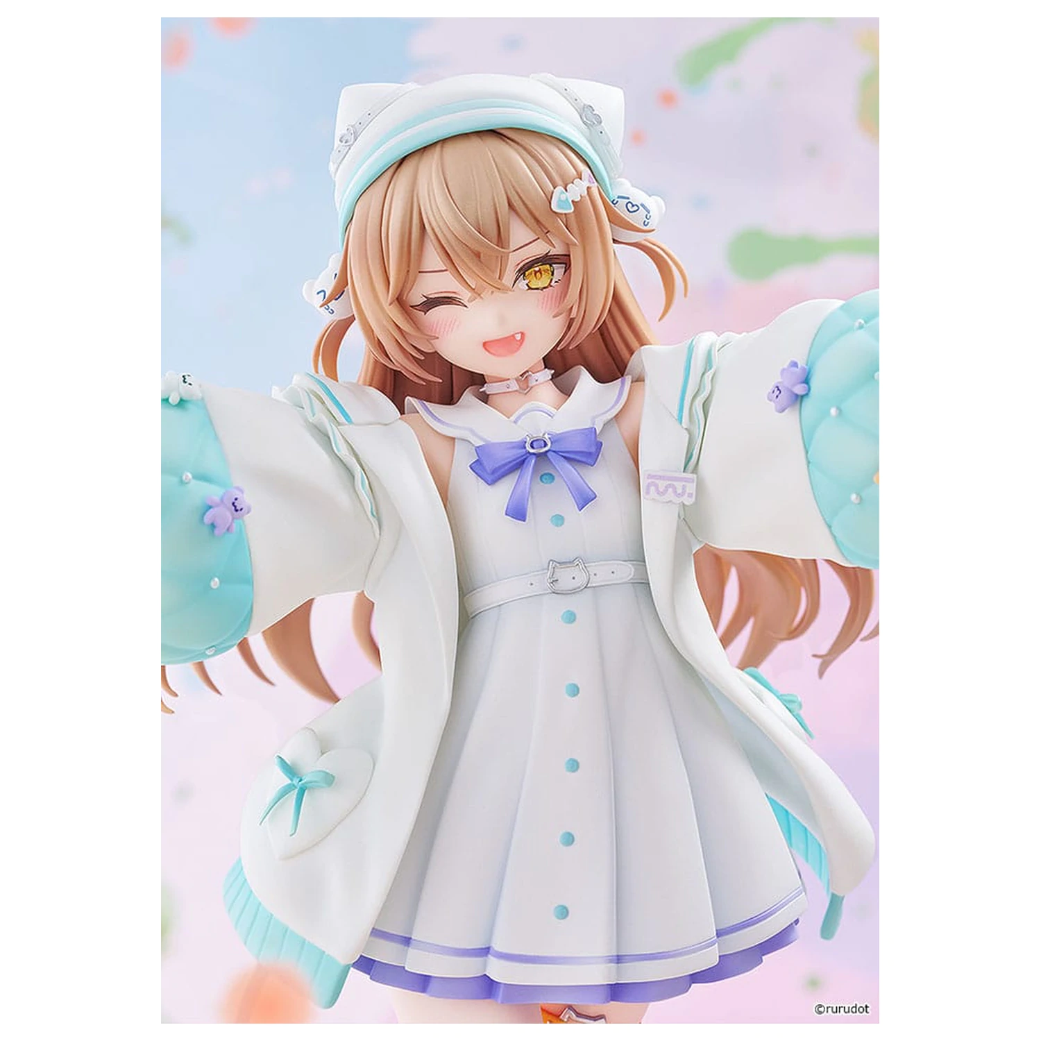 VTuber PVC kip 1/7 Rurudo Lion Pastel Oniku Ver. 25 cm fotografija proizvoda