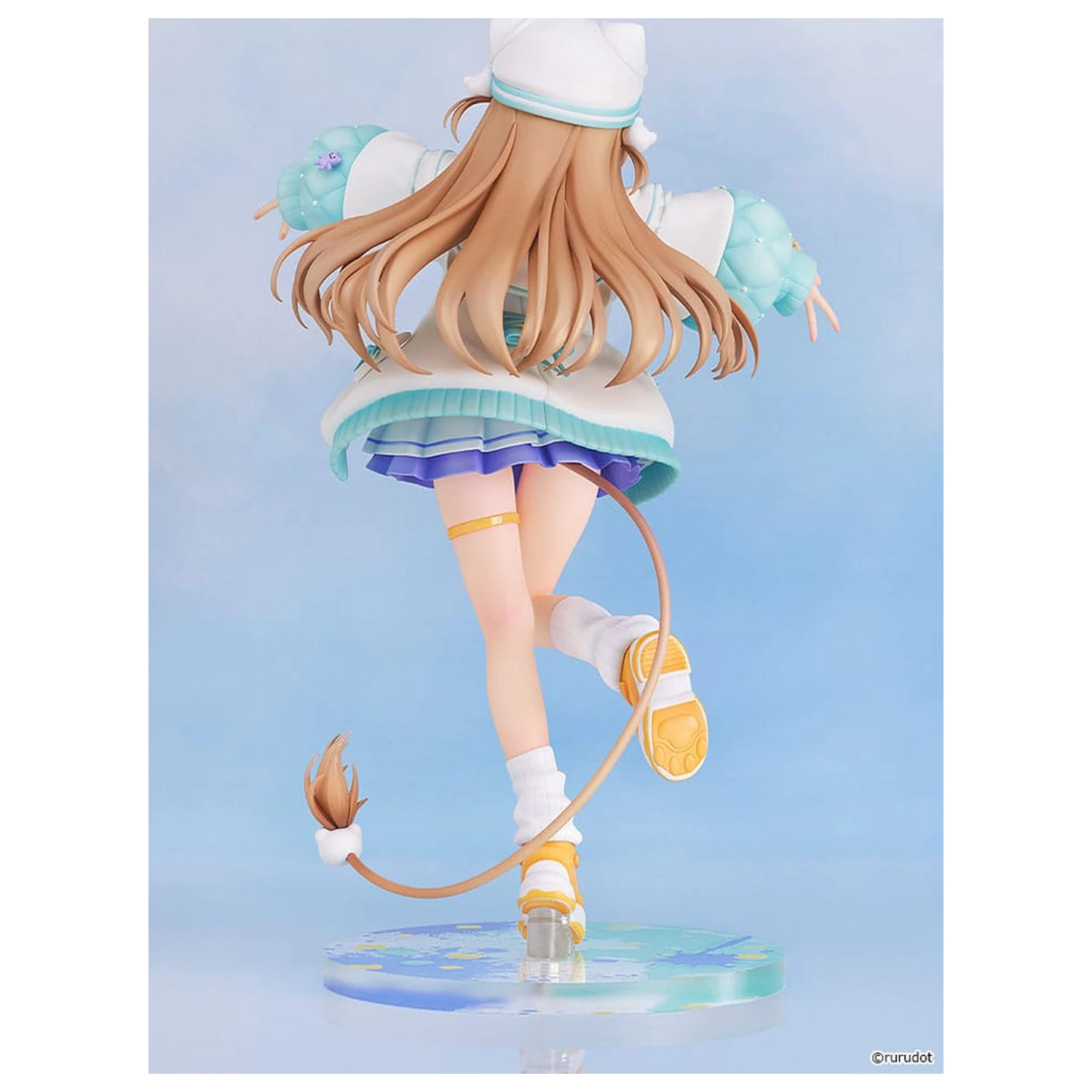 VTuber PVC kip 1/7 Rurudo Lion Pastel Oniku Ver. 25 cm fotografija proizvoda