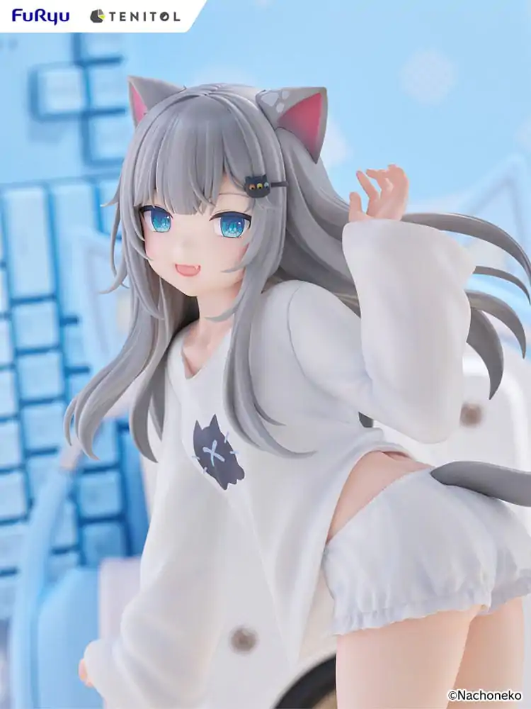 VTuber Tenitol Visoka PVC figura Nachoneko 30 cm fotografija proizvoda