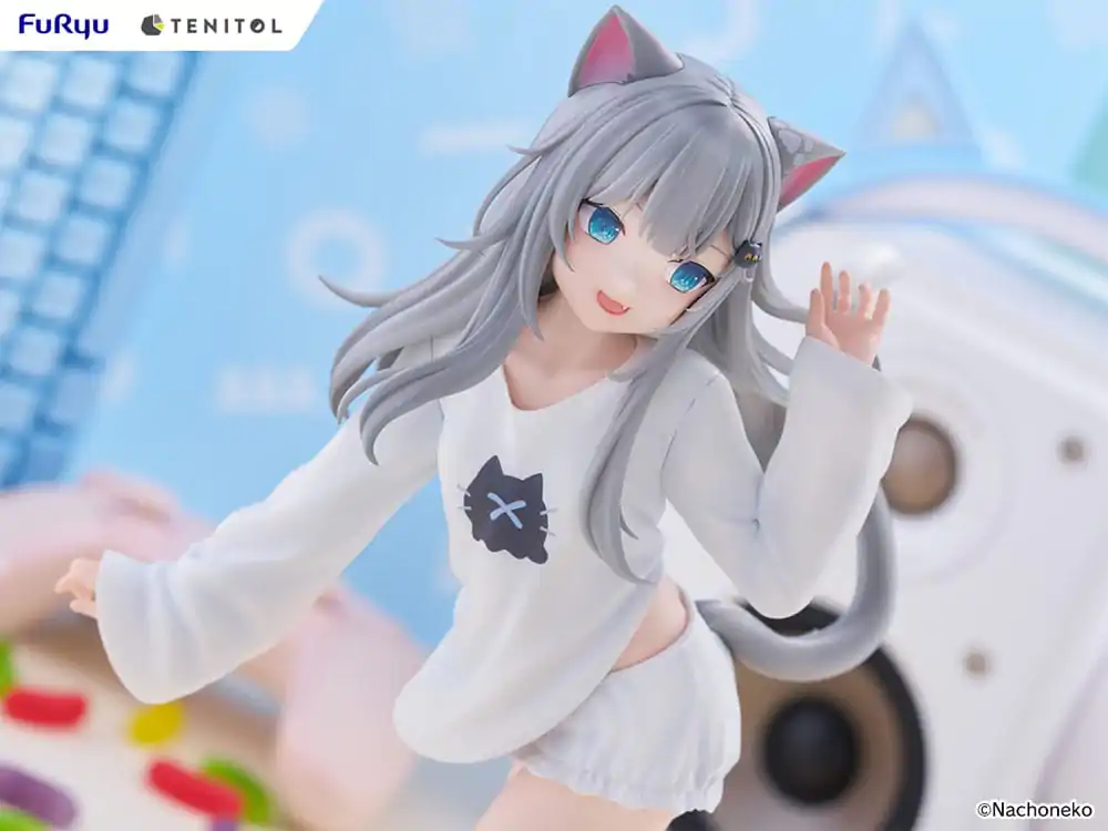 VTuber Tenitol Visoka PVC figura Nachoneko 30 cm fotografija proizvoda