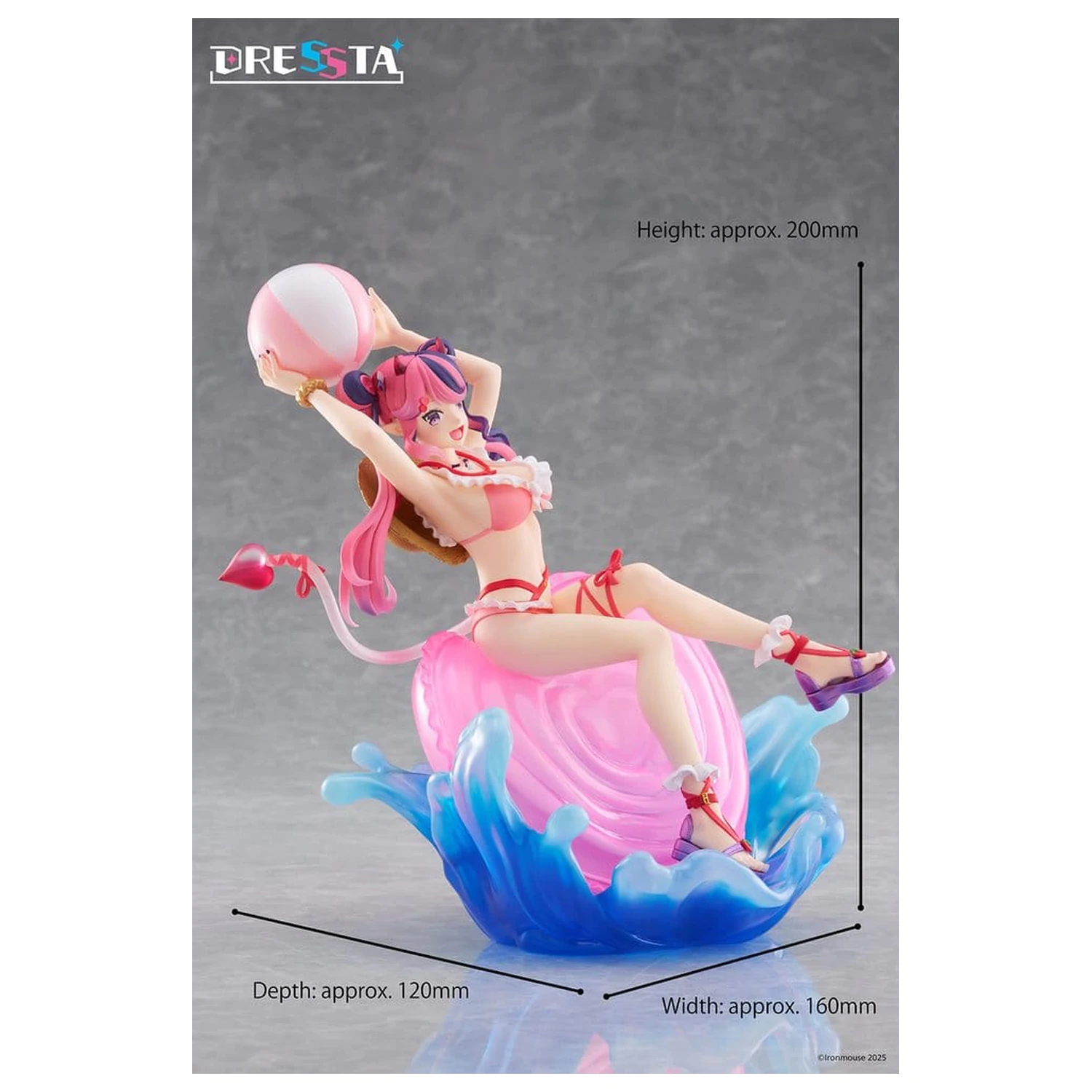 VTuber Dressta PVC Statua Ironmouse 20 centimetara fotografija proizvoda