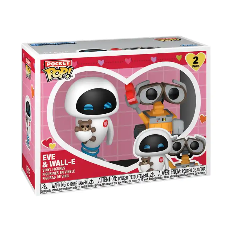 Wall-E Pocket Funko POP! Vinil figura 2-Pack Valentines 4 cm fotografija proizvoda