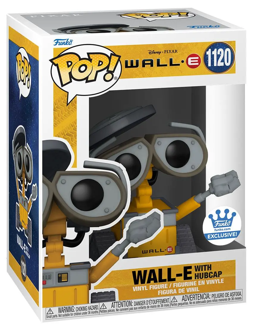 Wall-E POP! Movies Vinyl Figura Wall-E s Ratkapom Ekskluzivno 9 cm fotografija proizvoda