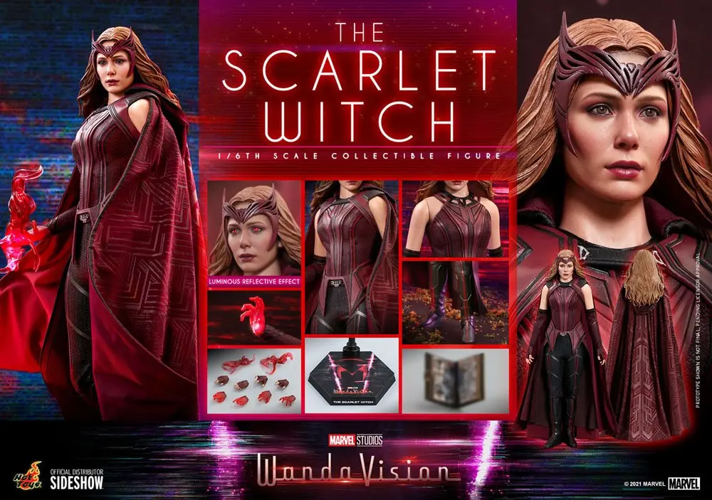 WandaVision akcijska figura 1/6 The Scarlet Witch 28 cm fotografija proizvoda