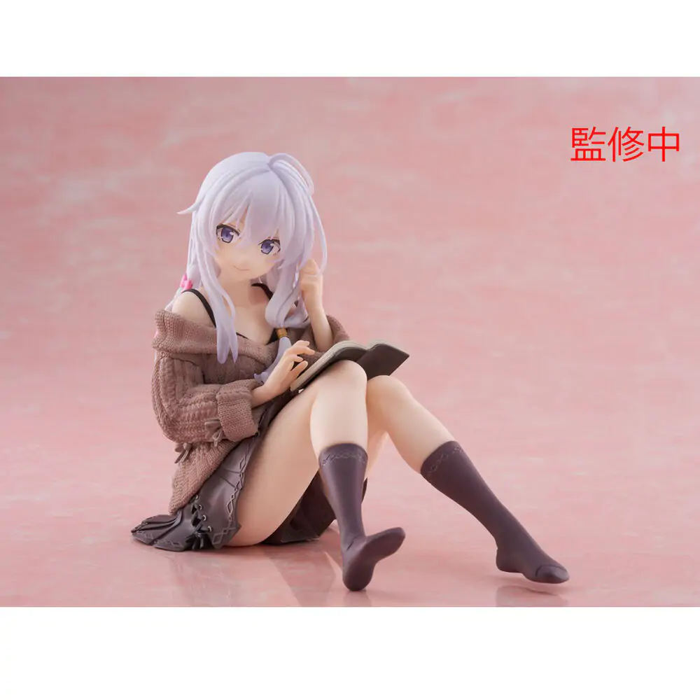 Wandering Witch: The Journey of Elaina PVC Kip Stolni slatka figura Elaina Casual Clothes Ver. 13 cm fotografija proizvoda