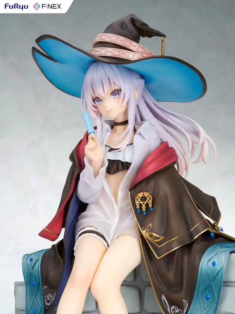 Wandering Witch: The Journey of Elaina F:NEX PVC kip 1/7 Elaina Summer Vacation Ver. 22 cm fotografija proizvoda