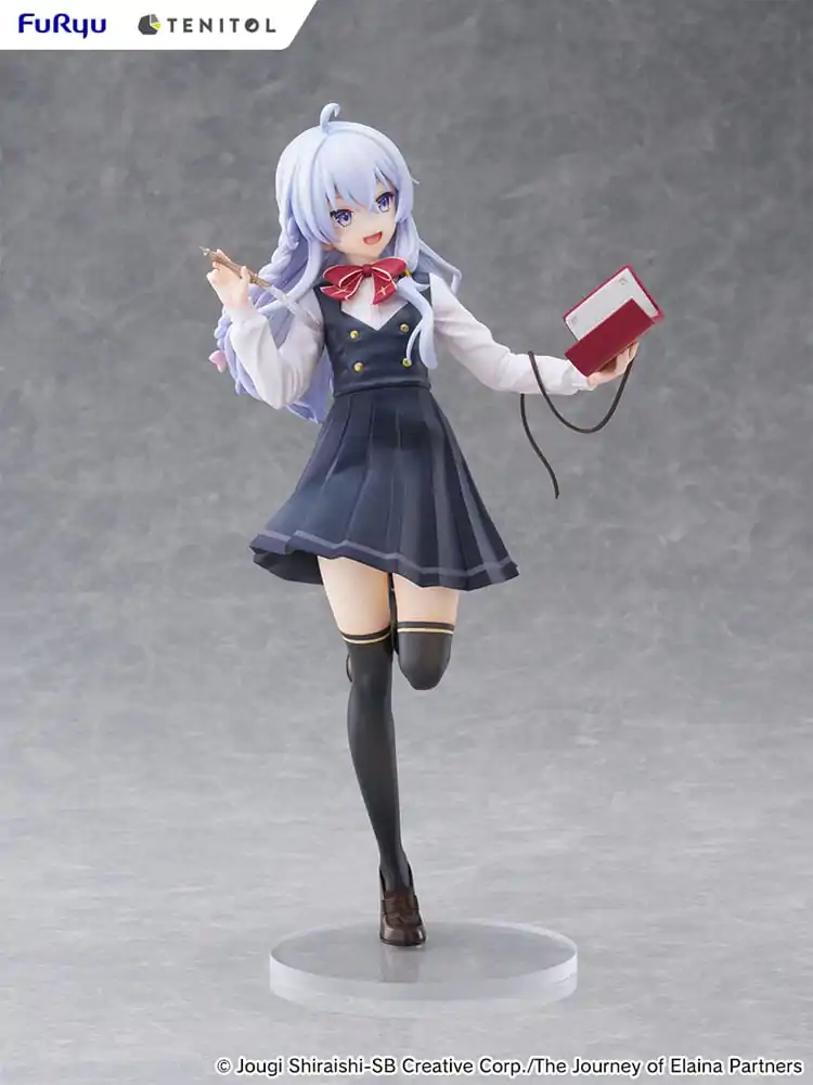 Wandering Witch: The Journey of Elaina Tenitol Tall PVC Kip Elaina School Uniform Ver. 29 cm fotografija proizvoda