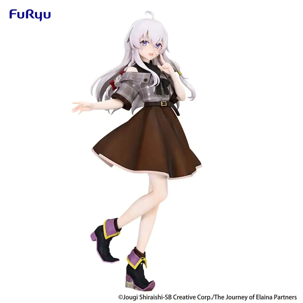Wandering Witch: The Journey of Elaina Trio-Try-iT PVC Kip Elaina Brown Outfit Ver. 22 cm fotografija proizvoda