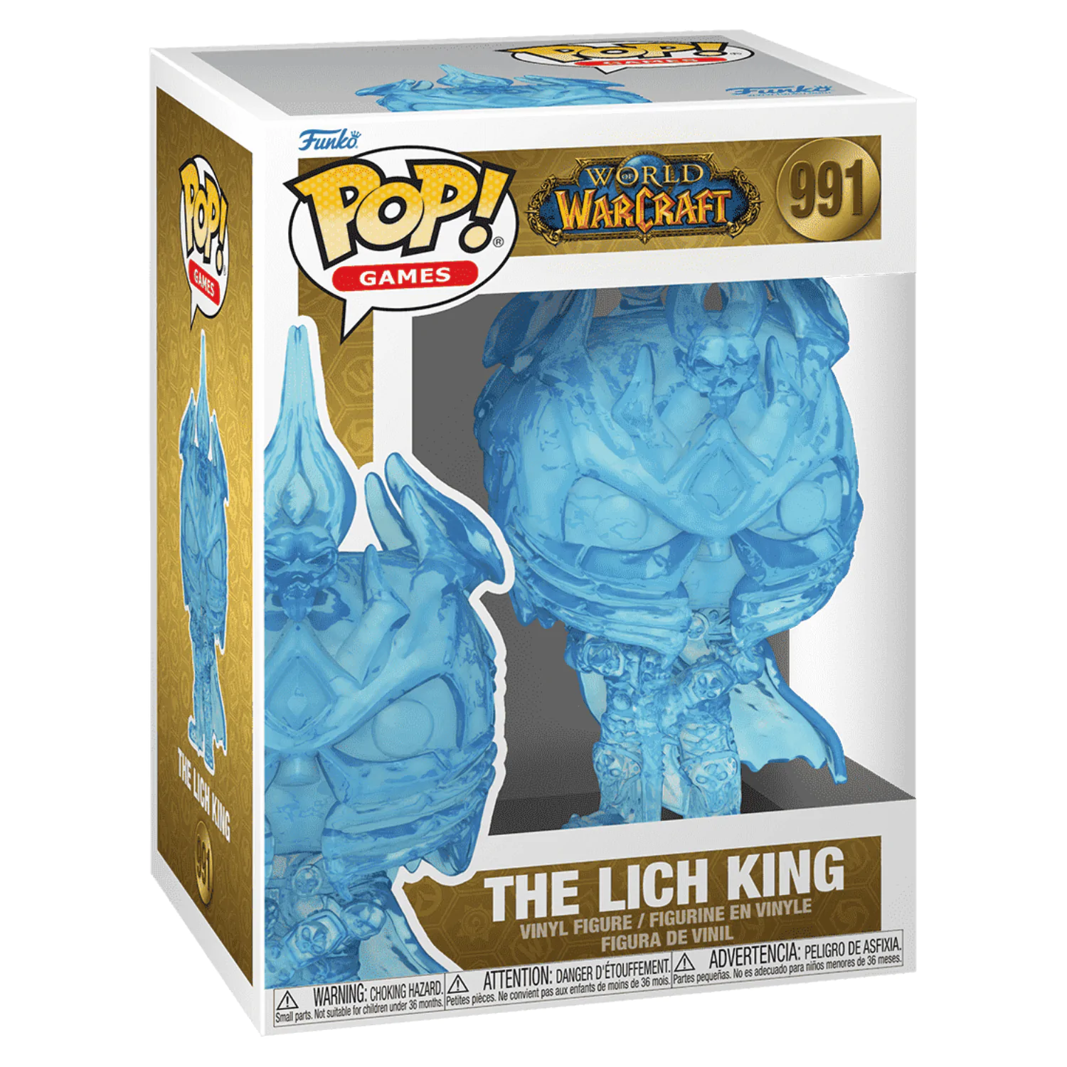 Warcraft Funko POP! Games Vinilna Figura Lich King 9 cm fotografija proizvoda