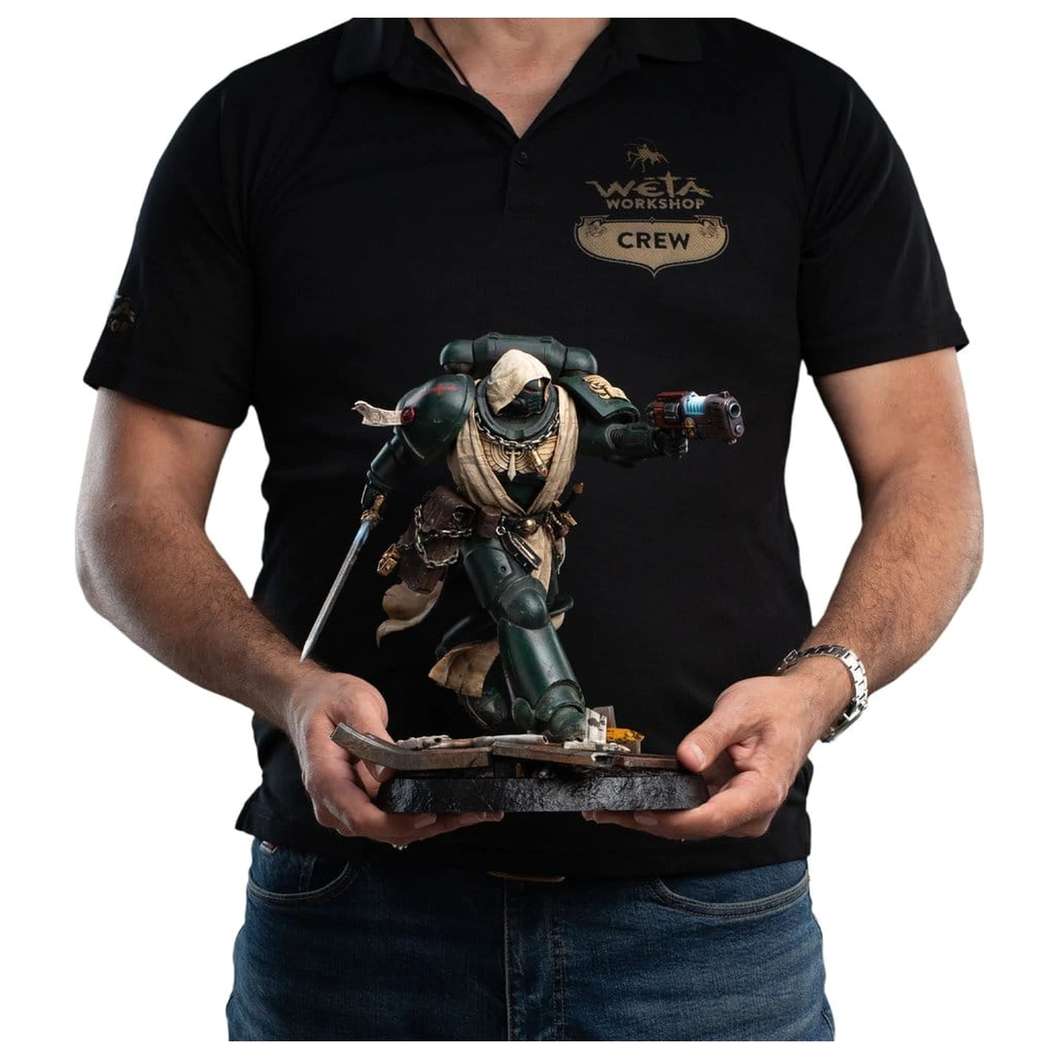 Warhammer 40,000 Statua 1/10 Dark Angels Veteran 31 cm fotografija proizvoda