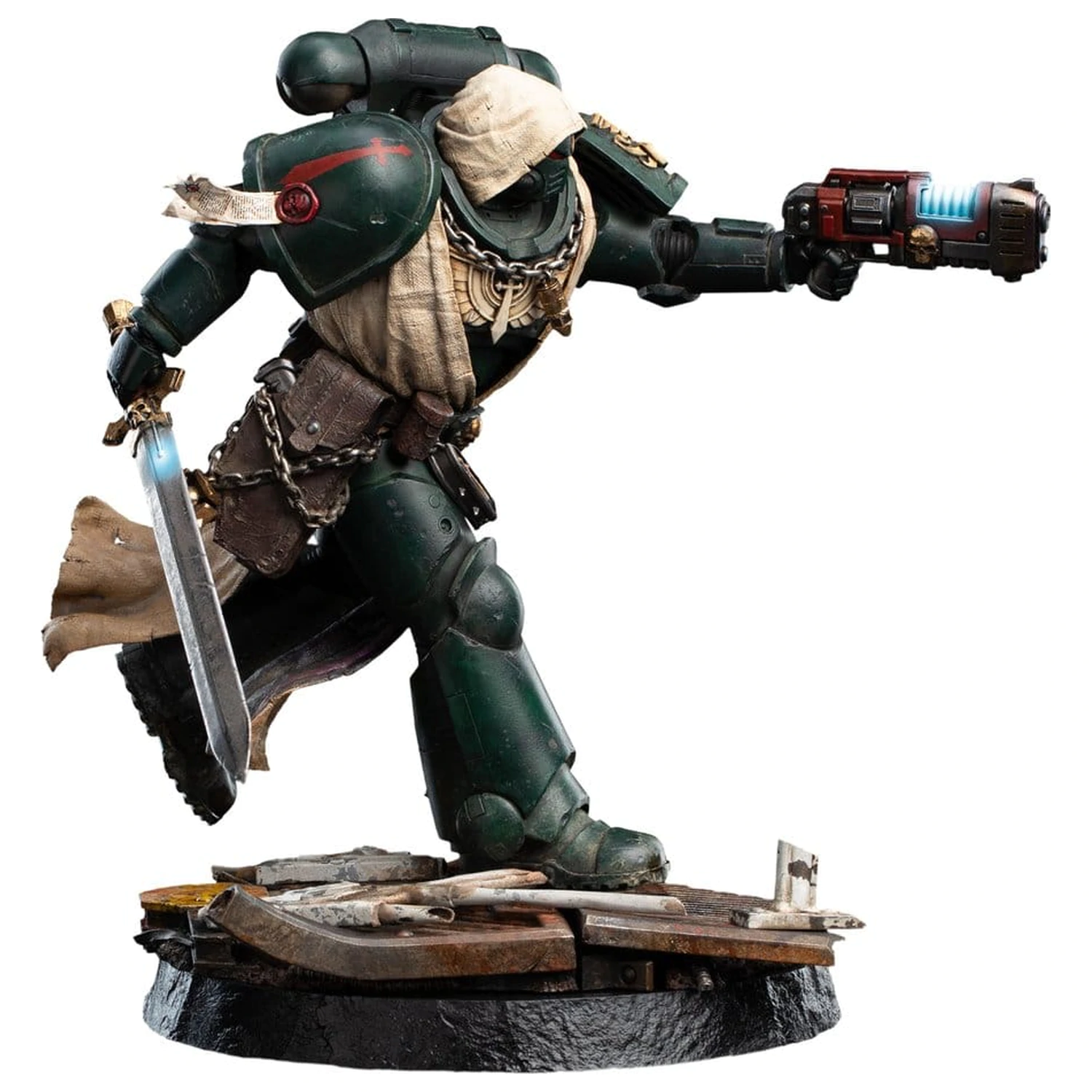 Warhammer 40,000 Statua 1/10 Dark Angels Veteran 31 cm fotografija proizvoda