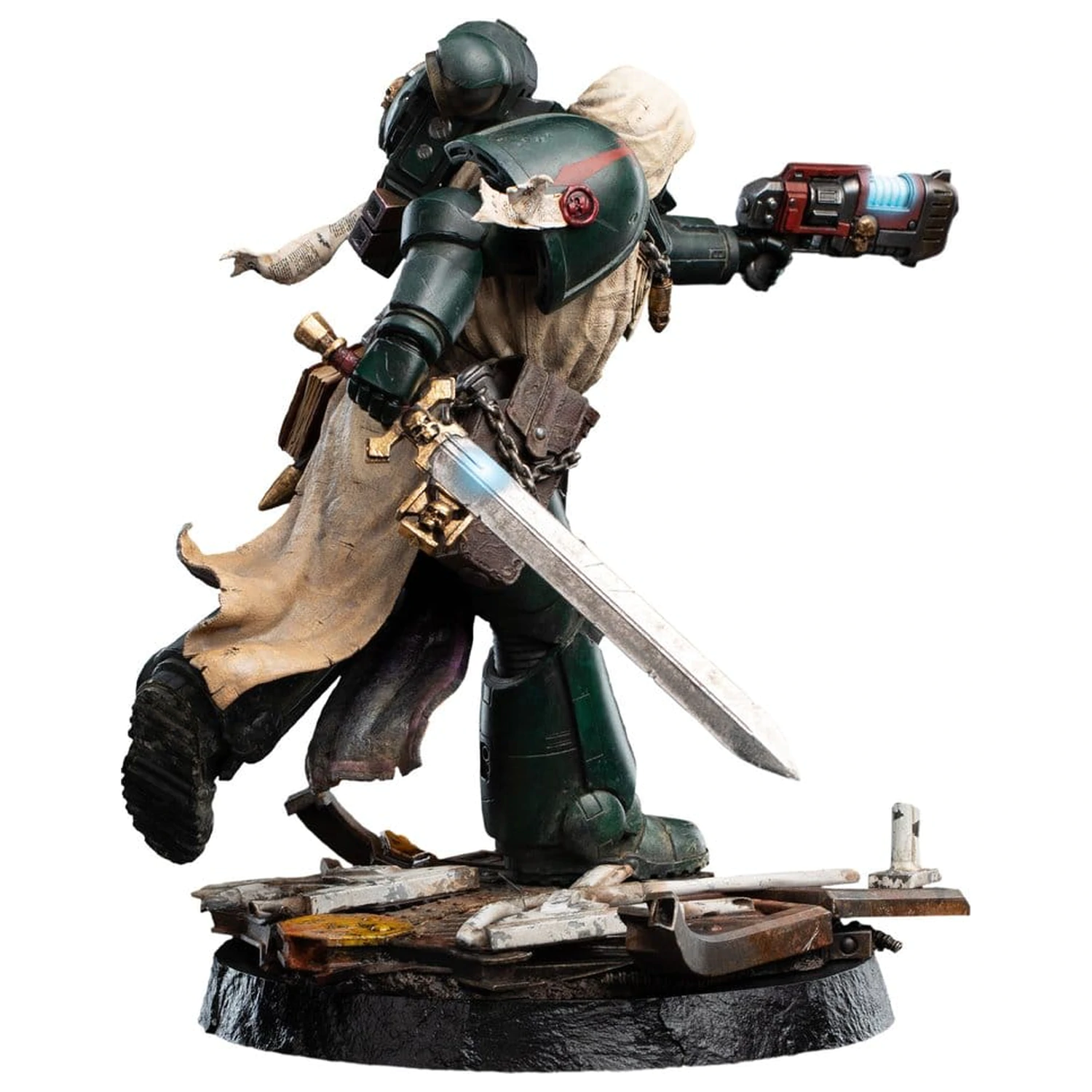 Warhammer 40,000 Statua 1/10 Dark Angels Veteran 31 cm fotografija proizvoda