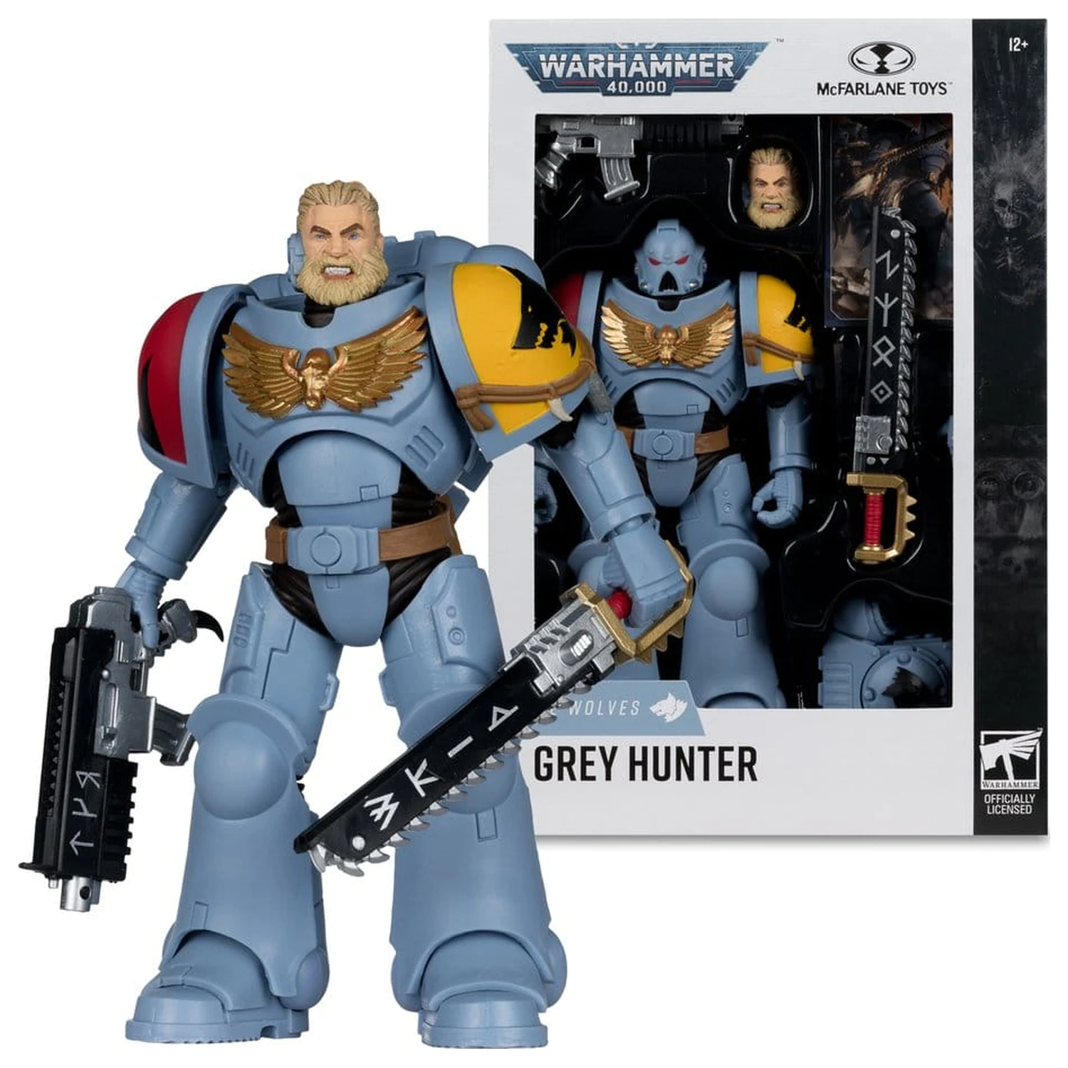 Warhammer 40,000 Akcijska figura Grey Hunter (Space Wolves) 18 cm fotografija proizvoda