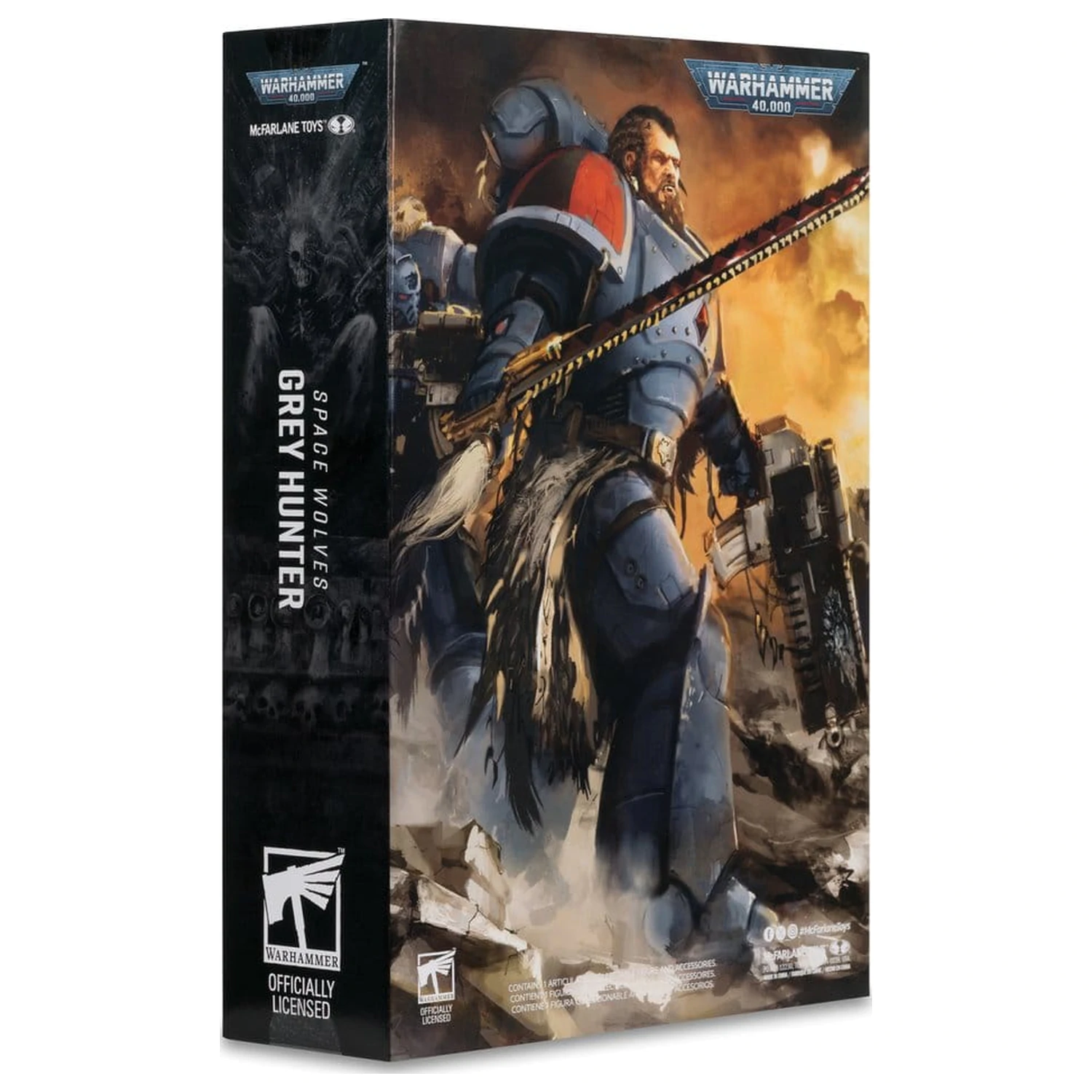Warhammer 40,000 Akcijska figura Grey Hunter (Space Wolves) 18 cm fotografija proizvoda