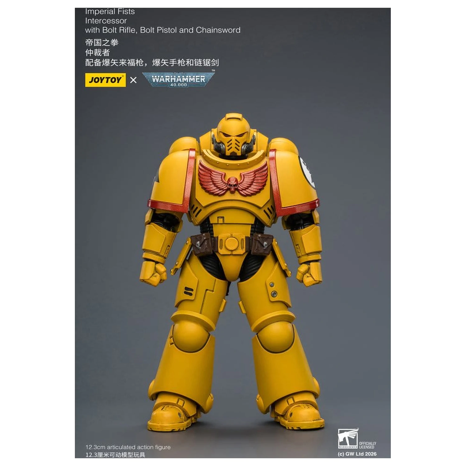 Warhammer 40,000 Action Figura Imperial Fists Intercessor 12 cm fotografija proizvoda