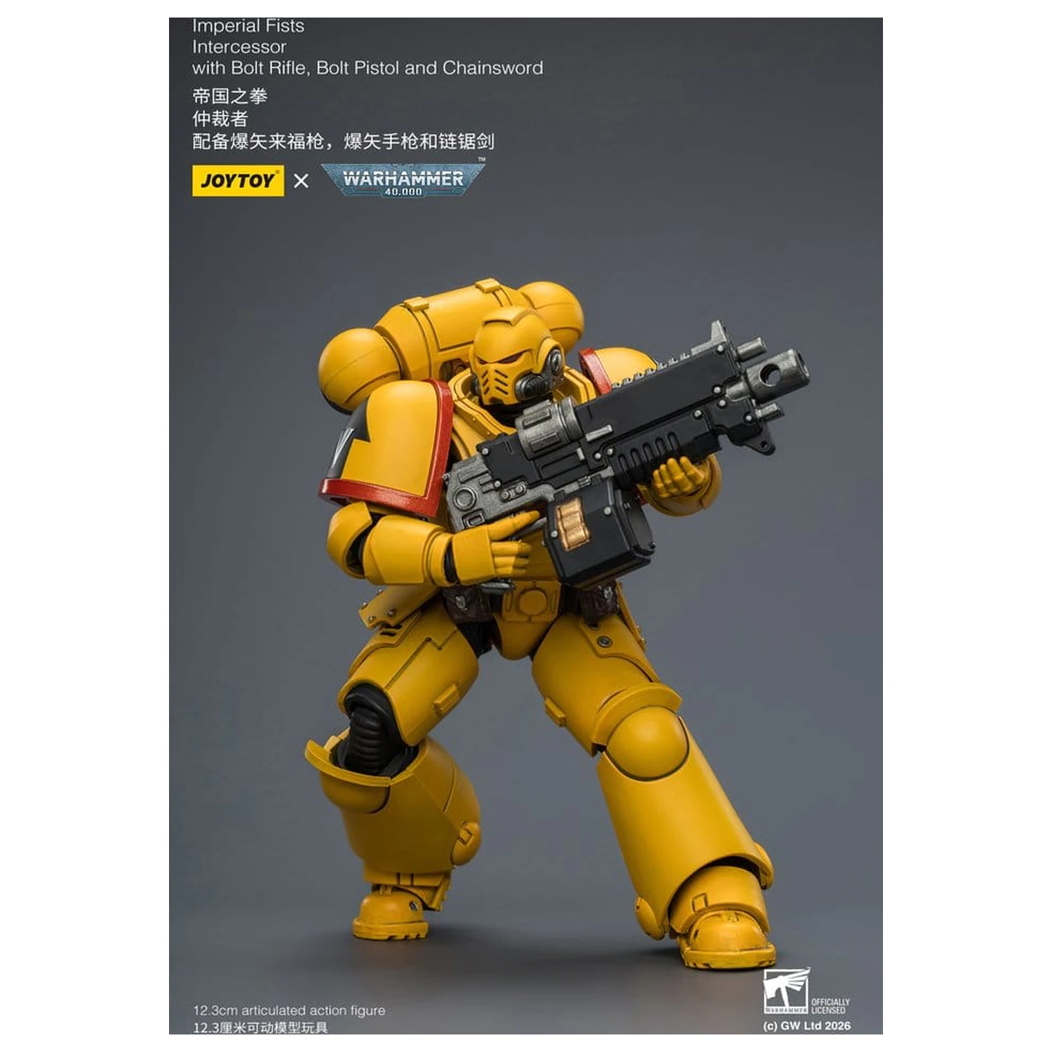 Warhammer 40,000 Action Figura Imperial Fists Intercessor 12 cm fotografija proizvoda