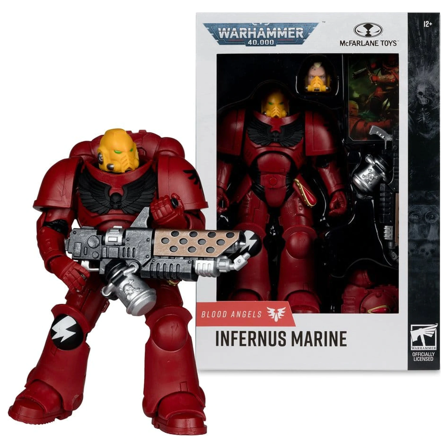 Warhammer 40,000 Action Figure Infernus Marine (Blood Angels) figura 18 cm fotografija proizvoda