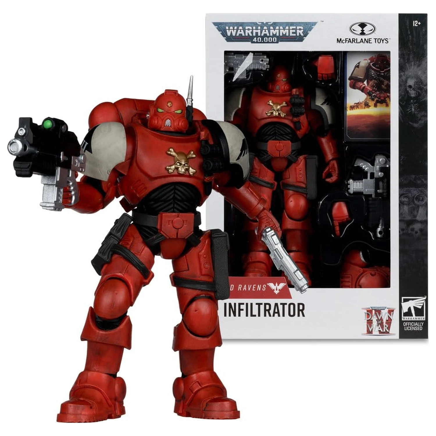 Warhammer 40,000 Akcijska figura Infiltrator (Blood Ravens ) (Dawn of War 4) 20 cm fotografija proizvoda