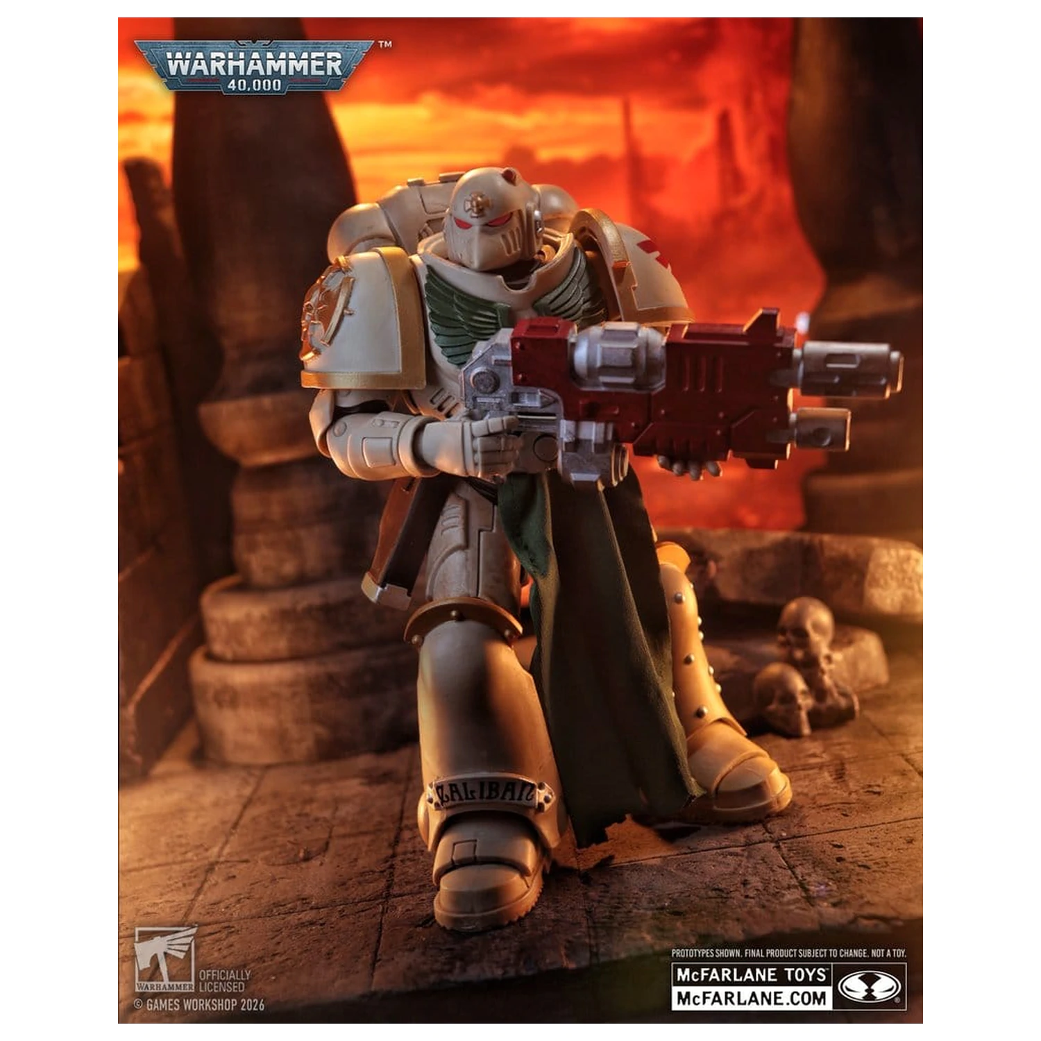 Warhammer 40,000 Akcijska figura Sternguard Veteran (Dark Angels) 18 cm fotografija proizvoda