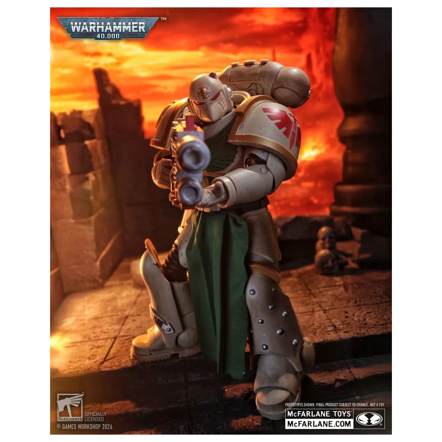 Warhammer 40,000 Akcijska figura Sternguard Veteran (Dark Angels) 18 cm fotografija proizvoda