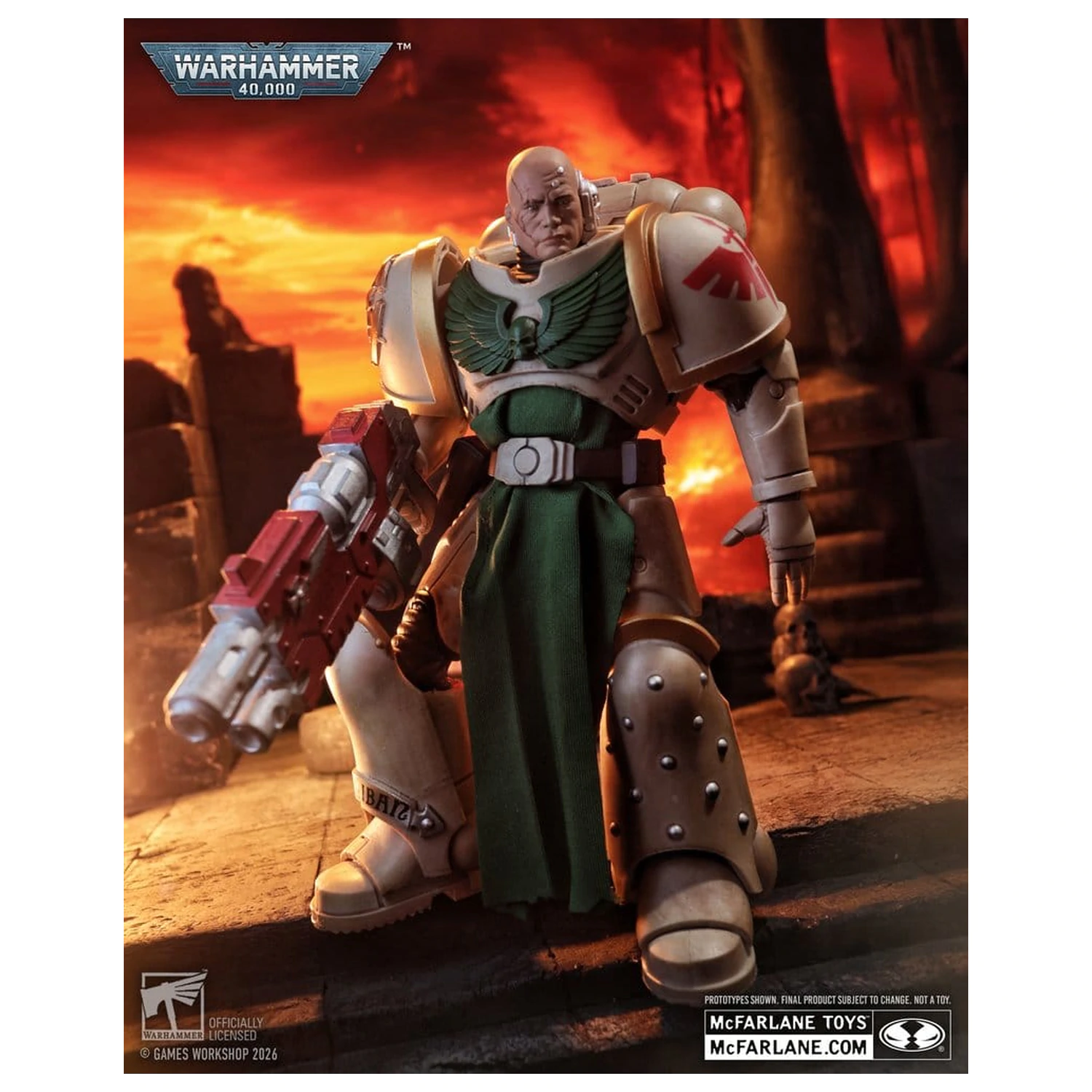 Warhammer 40,000 Akcijska figura Sternguard Veteran (Dark Angels) 18 cm fotografija proizvoda