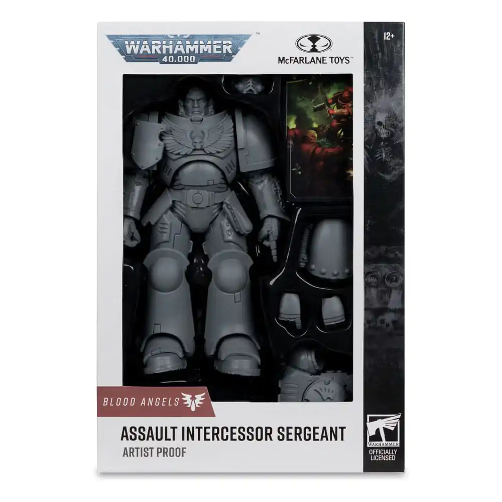 Warhammer 40,000 Action Figura Assault Intercessor Sergeant (Blood Angel) (Artist Proof) 18 cm fotografija proizvoda