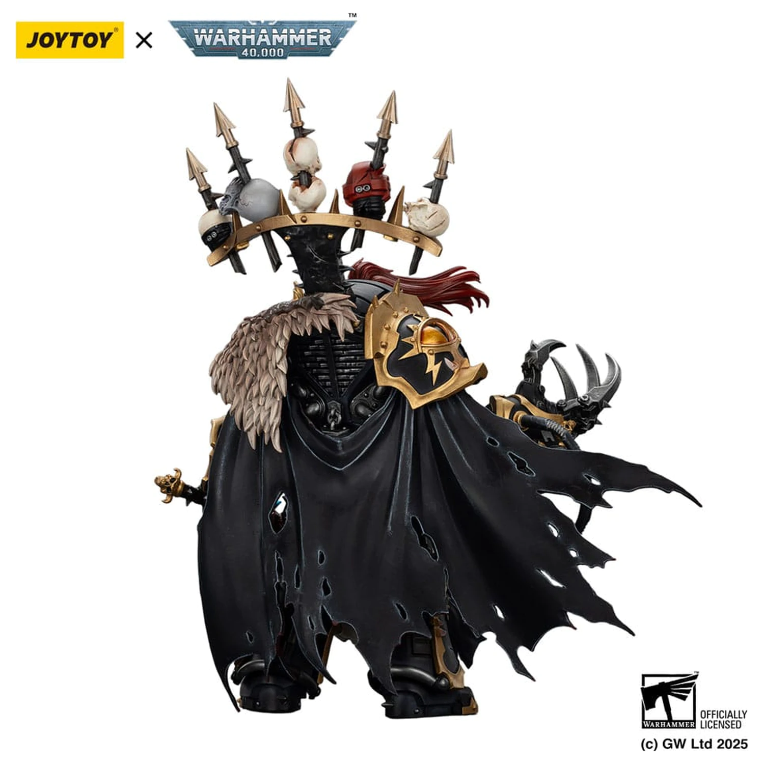 Warhammer 40,000 Action Figure  Black Legion Abaddon the Despoiler with Drach'nyen and the Talo 16 cm fotografija proizvoda