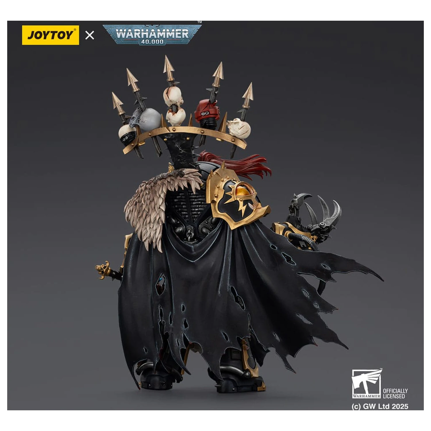 Warhammer 40,000 Action Figure  Black Legion Abaddon the Despoiler with Drach'nyen and the Talo 16 cm fotografija proizvoda