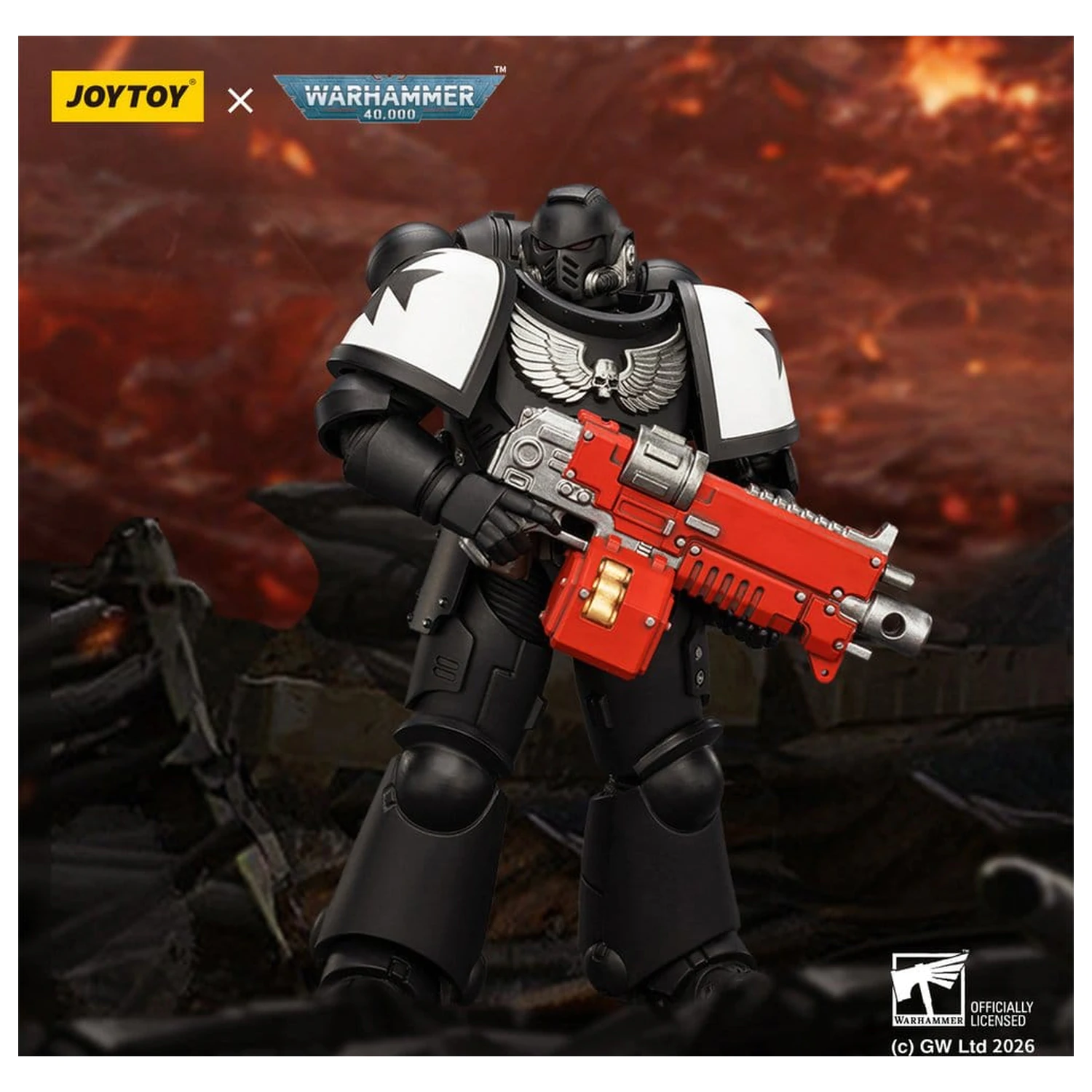 Warhammer 40,000 figurica Black Templars Intercessor 12 cm fotografija proizvoda