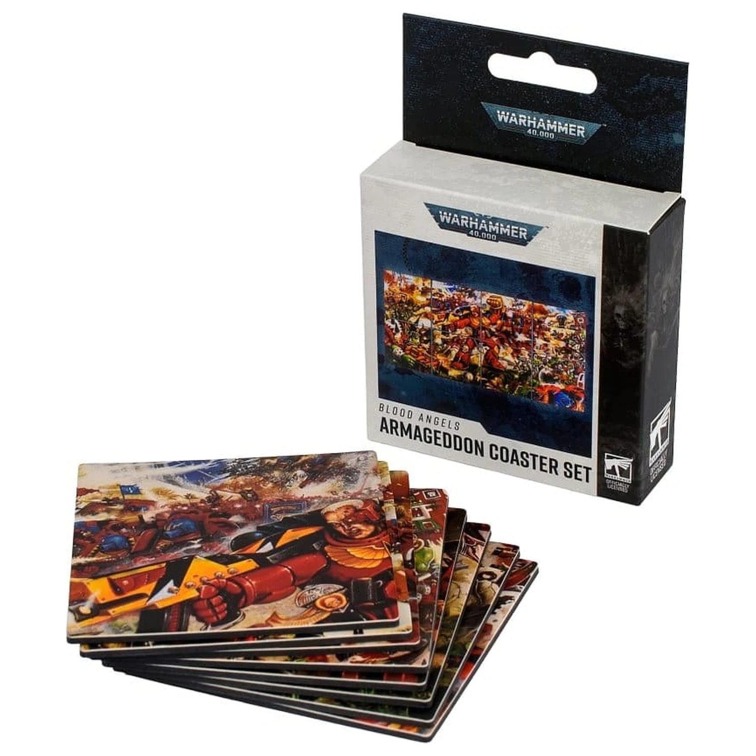 Warhammer 40,000 Komplet podmetača Blood Angels Armageddon 15 cm fotografija proizvoda