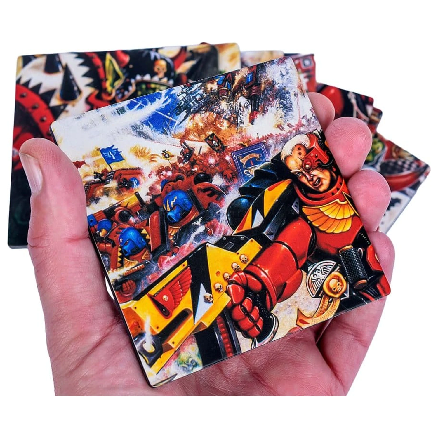 Warhammer 40,000 Komplet podmetača Blood Angels Armageddon 15 cm fotografija proizvoda