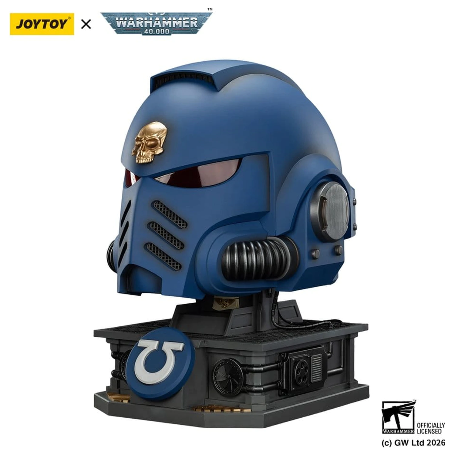 Warhammer 40,000 Captain MkX Kaciga & Stalak za prikaz Ultramarines 44 cm fotografija proizvoda