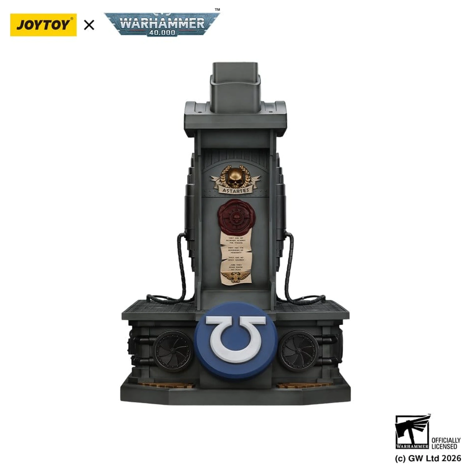 Warhammer 40,000 Captain MkX Kaciga & Stalak za prikaz Ultramarines 44 cm fotografija proizvoda