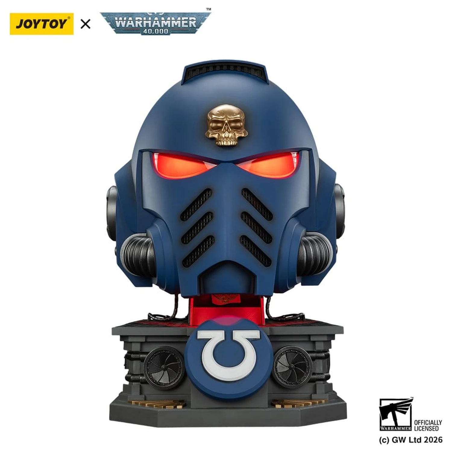 Warhammer 40,000 Captain MkX Kaciga & Stalak za prikaz Ultramarines 44 cm fotografija proizvoda