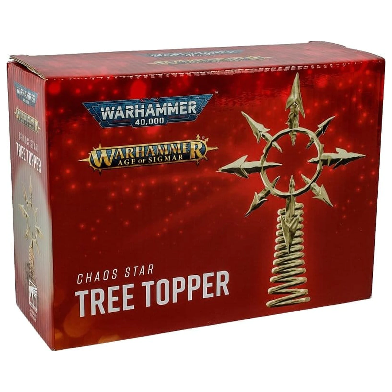 Warhammer 40,000 Ukras za vrh božićnog drvca Chaos Star 22 cm fotografija proizvoda