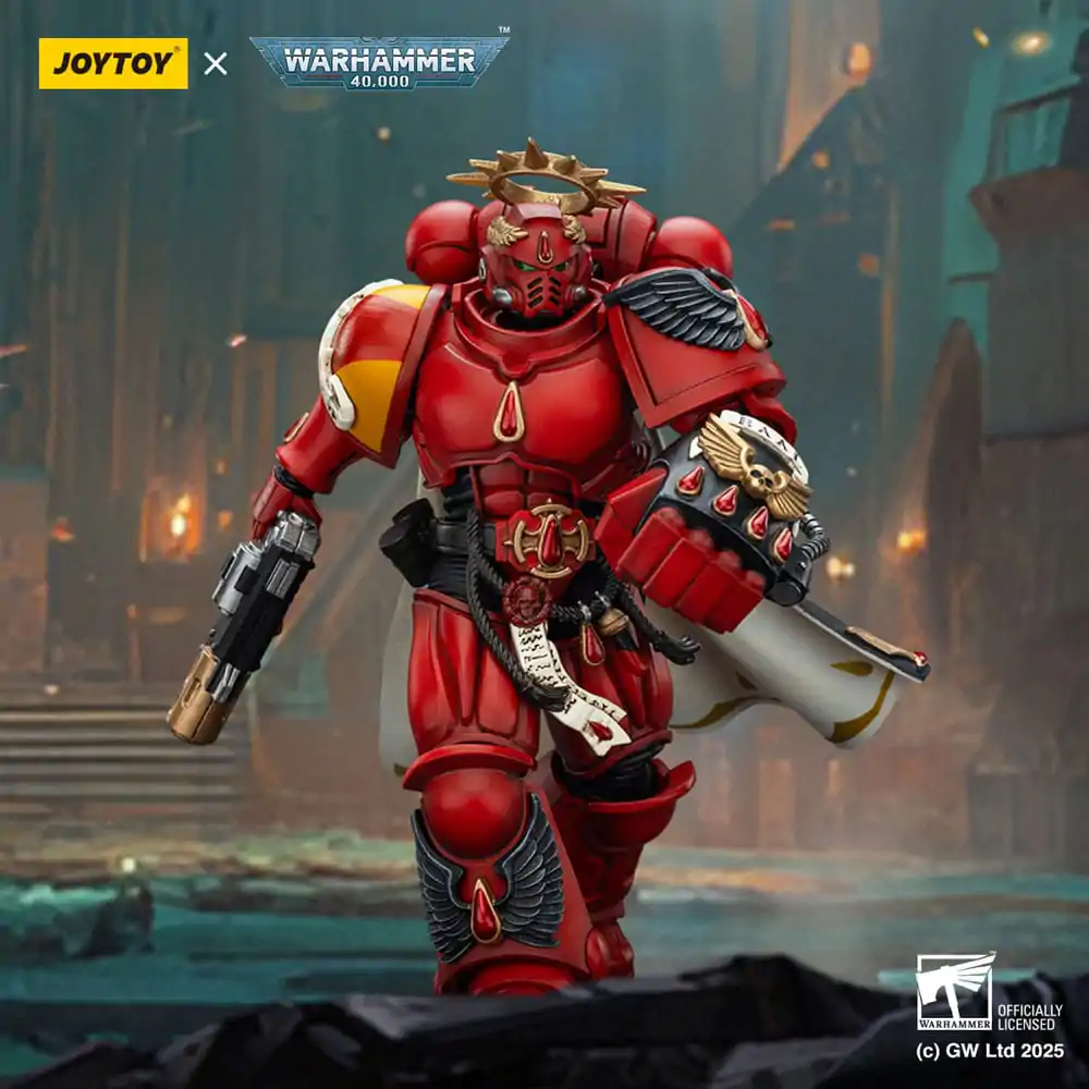 Warhammer 40,000: Combat Patrol Blood Angels figurica Kapetan s inferno pištoljem i šakom moći 20 cm fotografija proizvoda