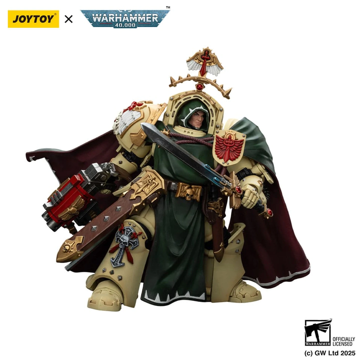 Warhammer 40,000: Dark Angels akcijska figura Belial Grand Master of The Deathwing With the Sword of Silence and Storm Bolter 14 cm fotografija proizvoda