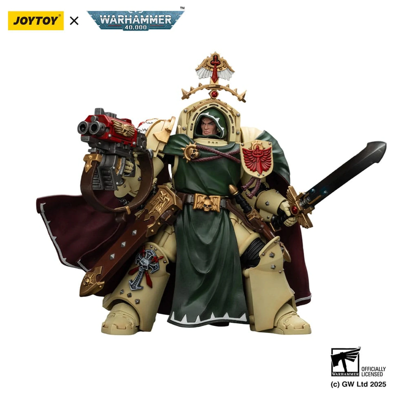 Warhammer 40,000: Dark Angels akcijska figura Belial Grand Master of The Deathwing With the Sword of Silence and Storm Bolter 14 cm fotografija proizvoda