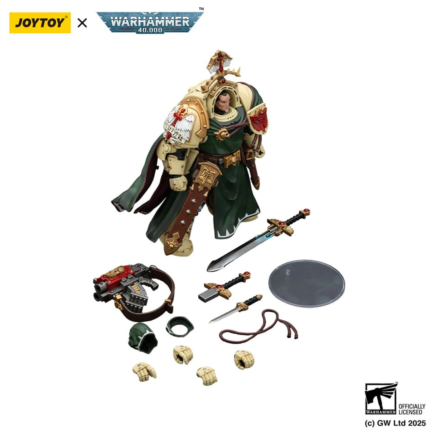 Warhammer 40,000: Dark Angels akcijska figura Belial Grand Master of The Deathwing With the Sword of Silence and Storm Bolter 14 cm fotografija proizvoda